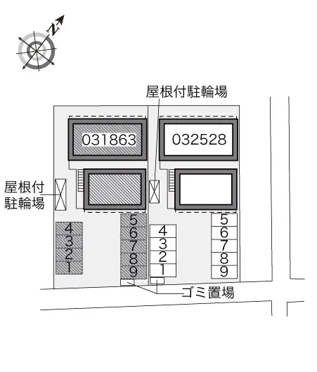 ★手数料０円★明石市東藤江　月極駐車場（LP）